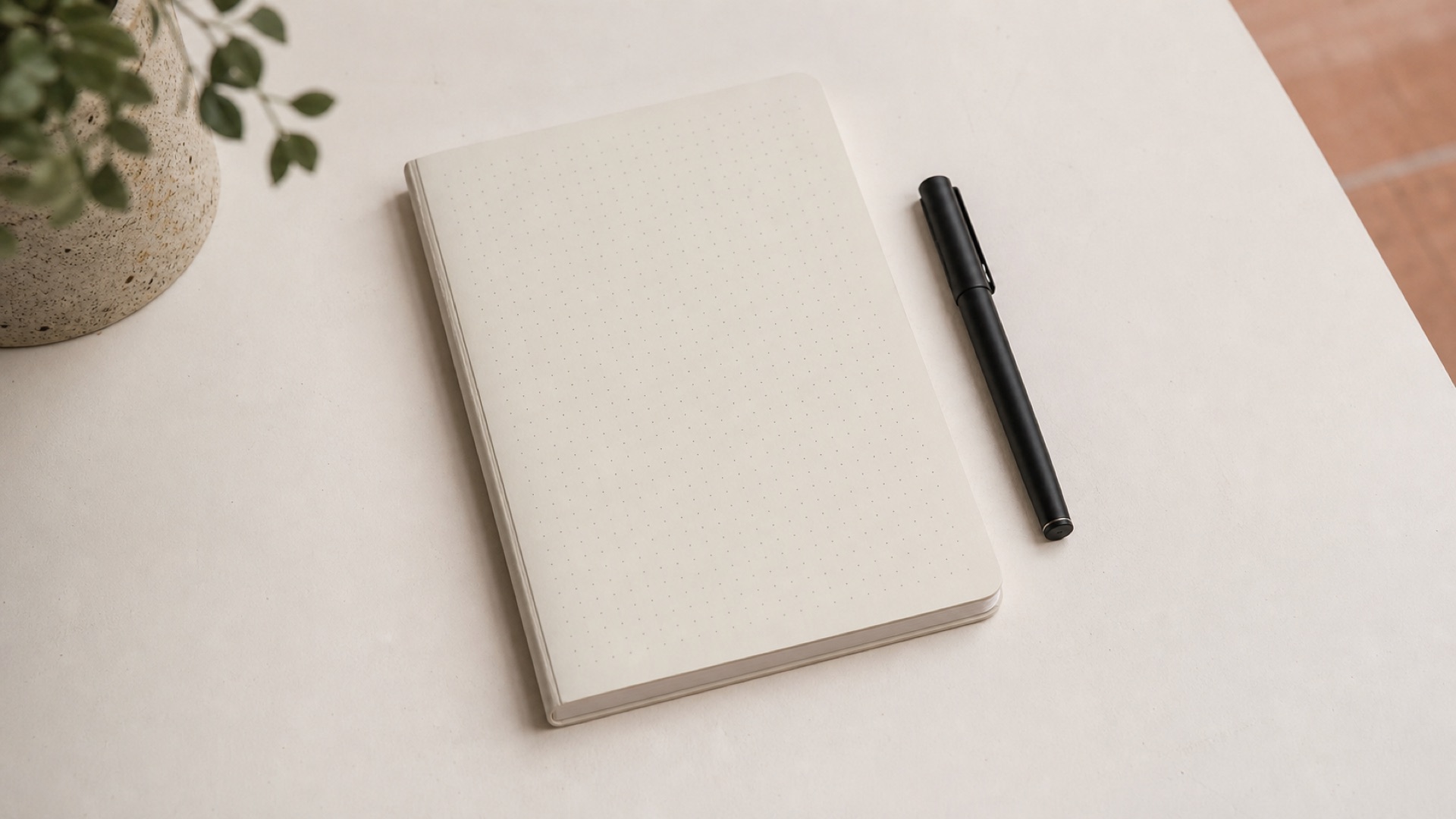 Kit minimal pour commencer un bullet journal