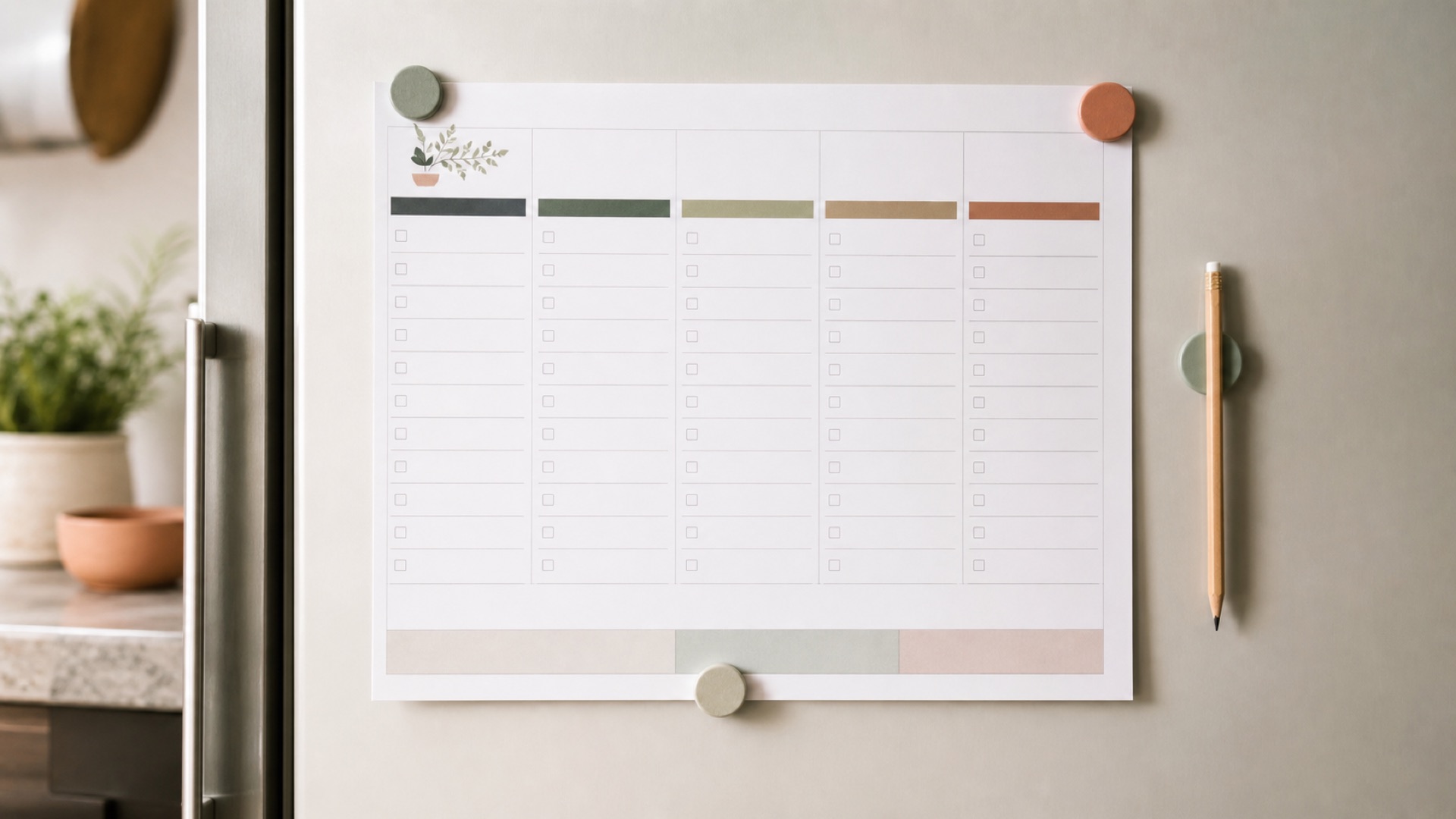 Liste de courses pratique pour toute la famille