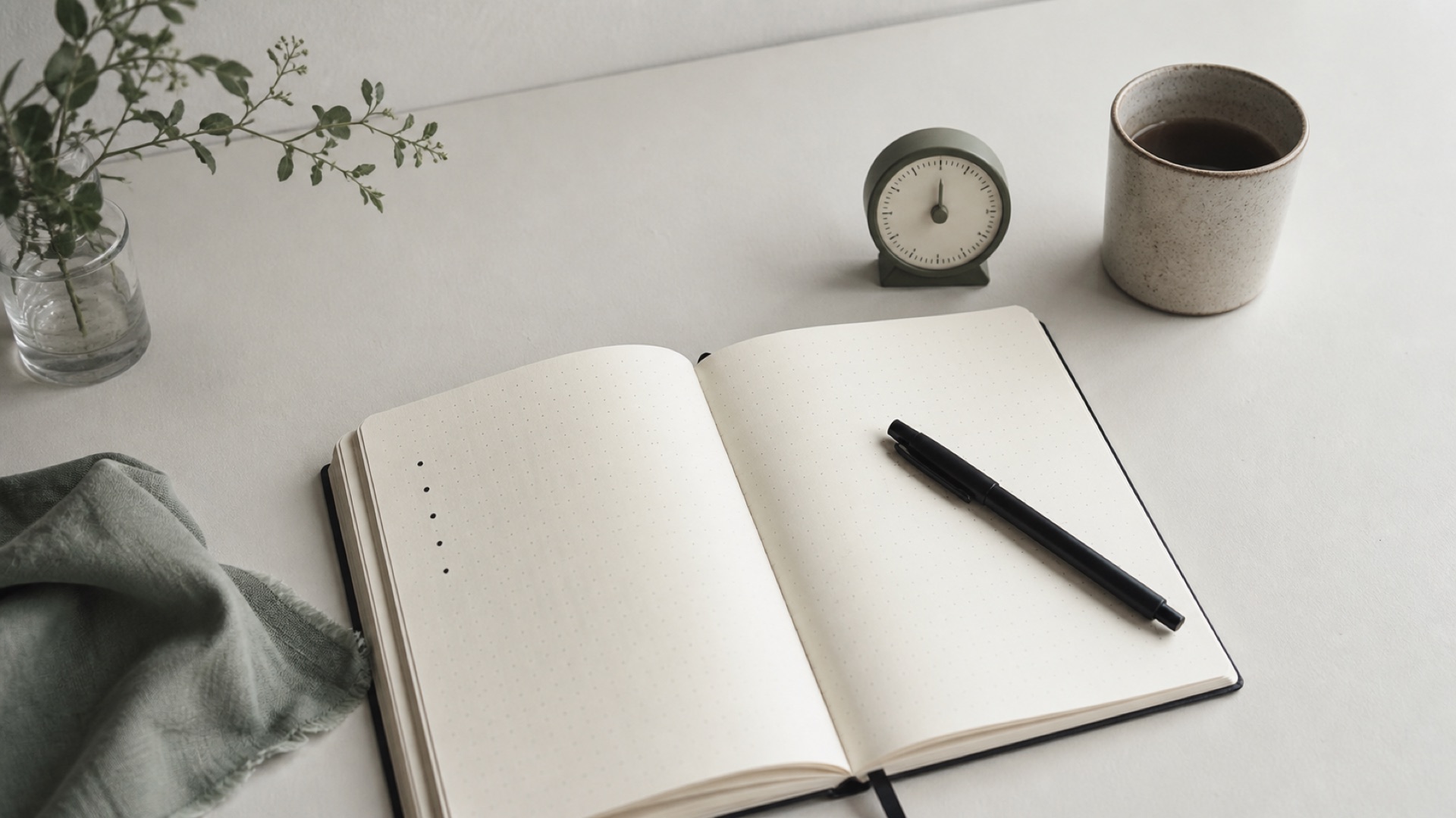 Petit rituel quotidien d’écriture dans un carnet