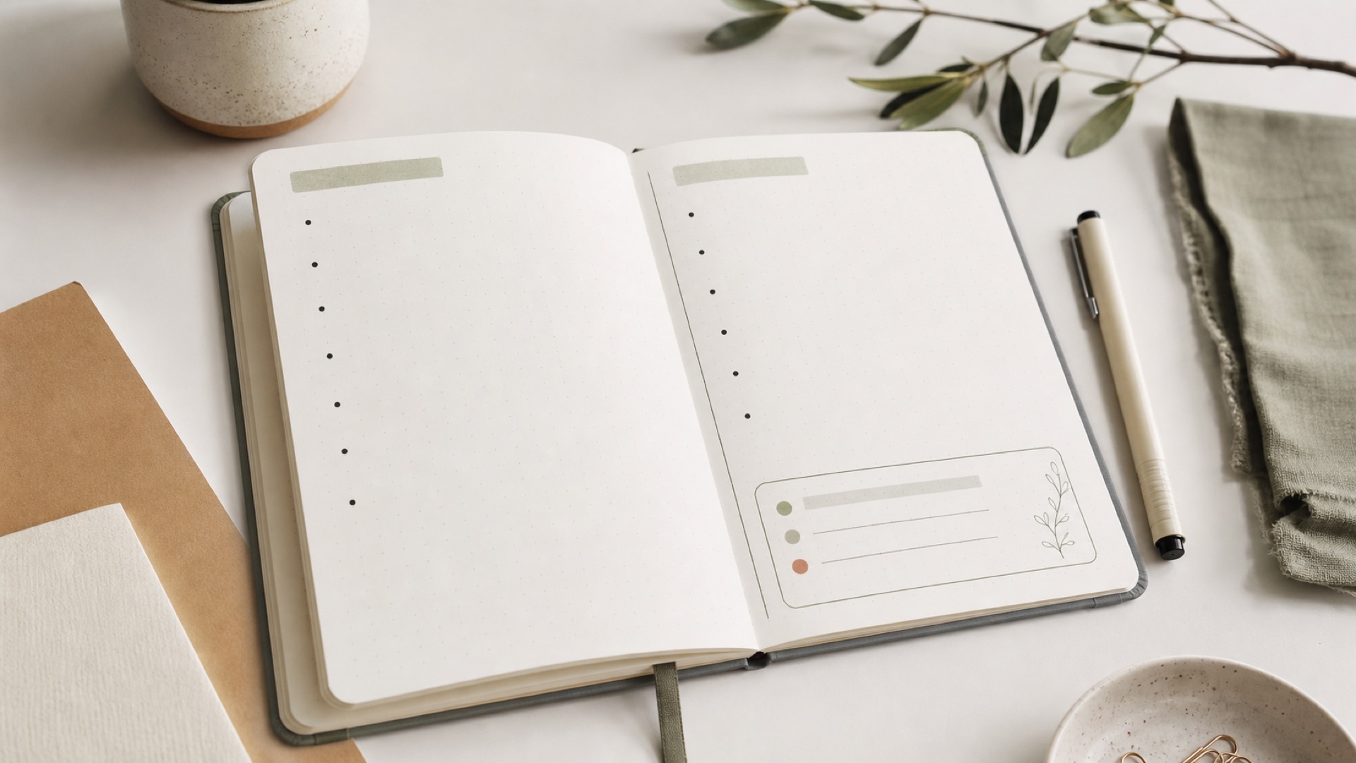 Carnet de gratitude intégré à une routine quotidienne