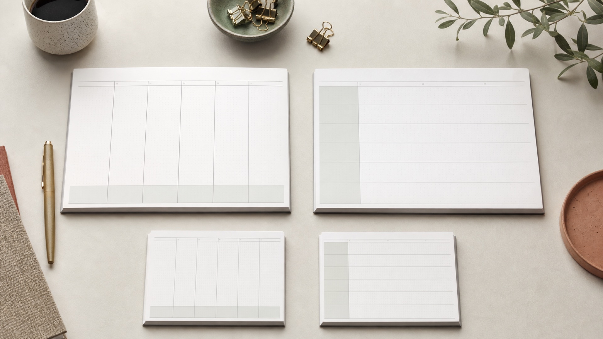 Comparaison entre planning vertical et horizontal